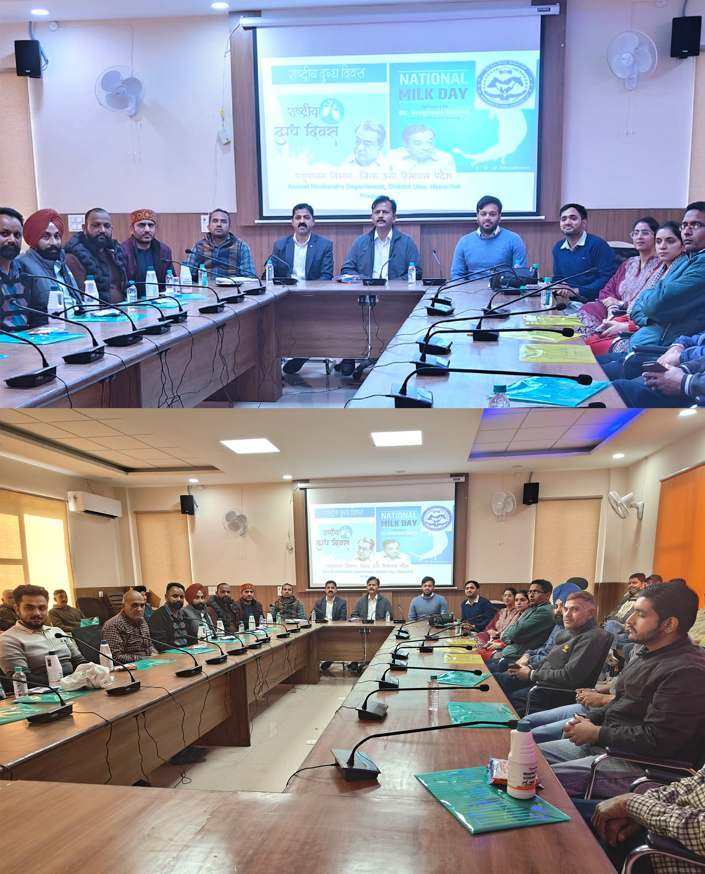 Camp organized on National Milk Day